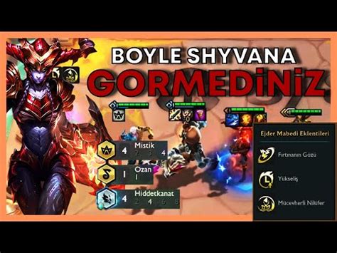 Firtinanin G Z Nde Shyvana Cataltug Tft Set Ret C Youtube