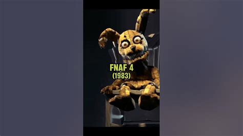 Evolution Of William Afton Fnaf Fnafedit Springtrap Springbonnie