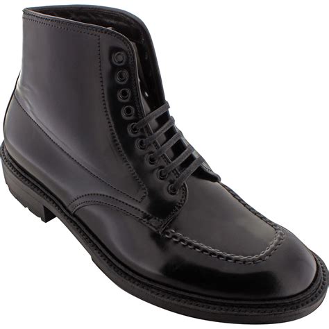 Alden 40569C - Indy Boot Shell Cordovan Commando Sole - Black Shell ...