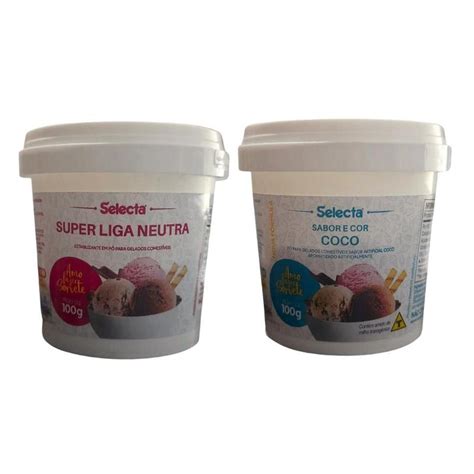 Para Que Serve A Liga Neutra No Sorvete - Kit super liga neutra e base em pó p/ sorvete coco-selecta - Preparo ...