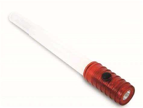 Flashlight/Glowstick, LED Waterproof Red with 3xAG13 - Budget Marine