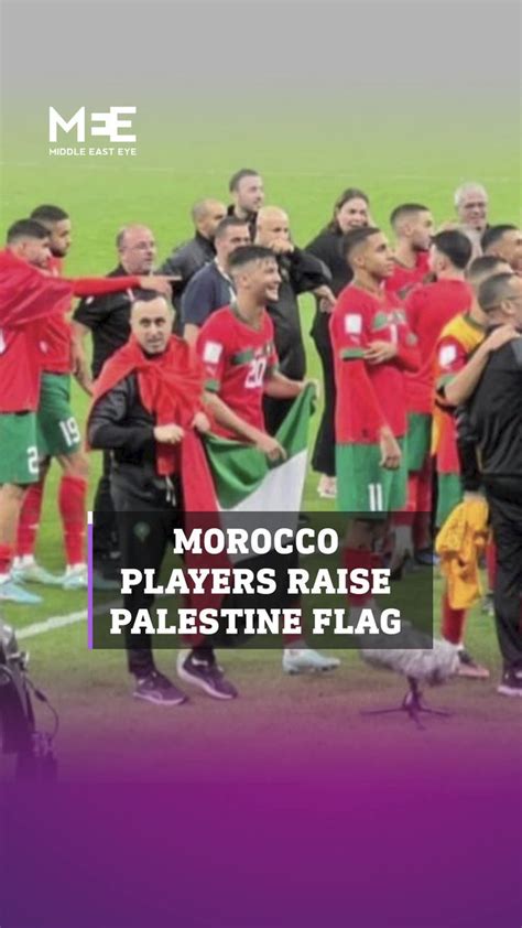 Middle East Eye On Twitter Moroccos Football Players Celebrated