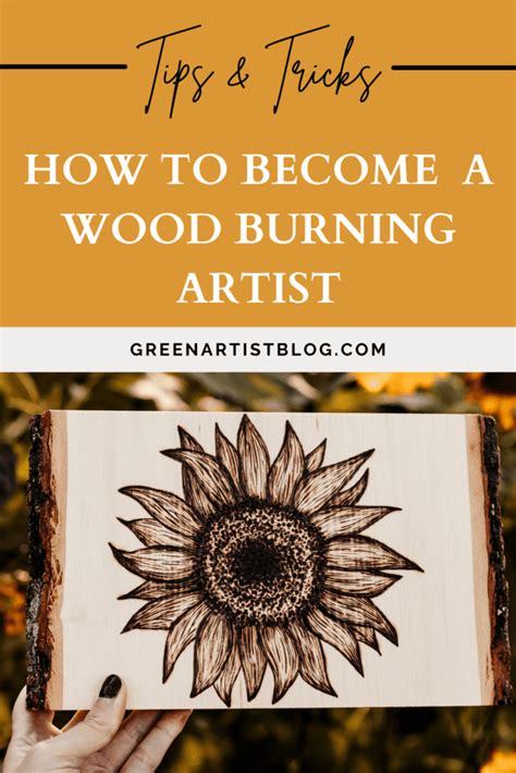 How To Become A Wood Burning Artist Tips And Tricks Green Artist