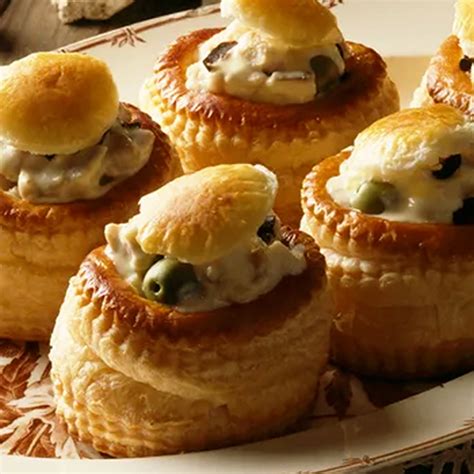 Vol Au Vent Au Poulet Et Champignons En Sauce Extra Benhamadi