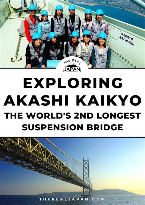 Magnificent Akashi Kaikyo Worlds Second Longest Suspension Bridge