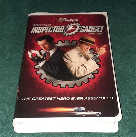 Inspector Gadget Vhs Clam Shell Case Excellent Condition