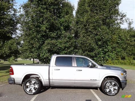 2019 Billett Silver Metallic Ram 1500 Laramie Crew Cab 4x4 129592428 Photo 5