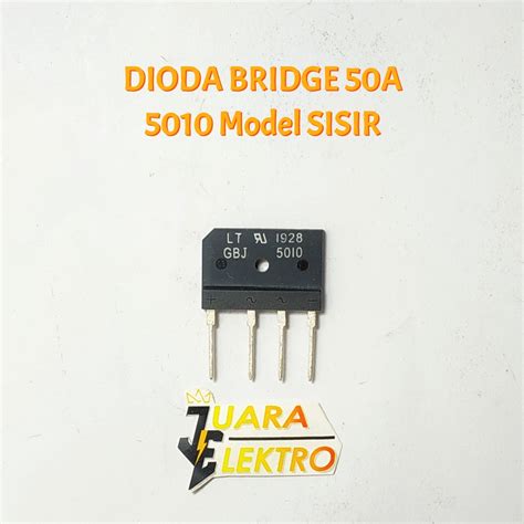 Jual DIODA BRIDGE 50A 5010 Model SISIR Dioda Kiprok 50A 1000V Model