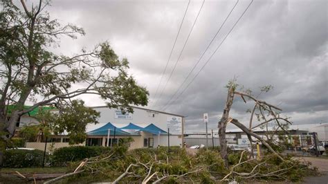 Brisbane Battered By Supercell Storm World News Sky News