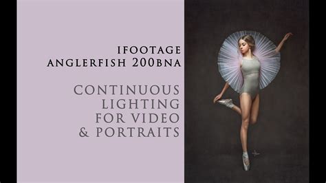 Ifootage Bna Continuous Lighting For Portraits Video Youtube