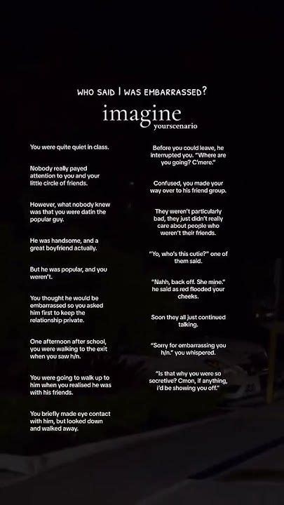 Imagine Scenarios Shorts 🦋 In 2024 Writing Prompts For Writers