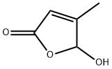 5 HYDROXY 4 METHYL 2 5H FURANONE 40834 42 2 1H NMR Spectrum