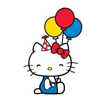 Hello Kitty Birthday Clip Art - ClipArt Best