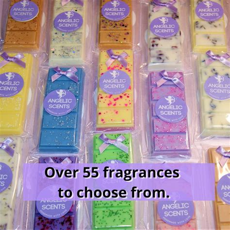 Wax Melts Snap Bars Highly Scented Soy Wax Over 70 Strong Fragrances Autumn And Winter Scents