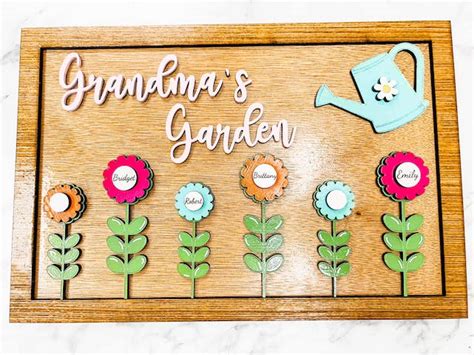 Grandma’s Garden Sign – Create Dat