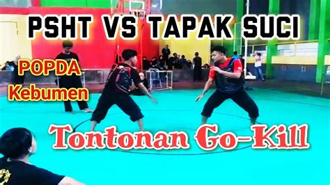 FINaL Tapak Suci Vs PSHT Kelas F Putra YouTube