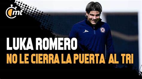 Luka Romero No Le Cierra La Puerta Al Tri