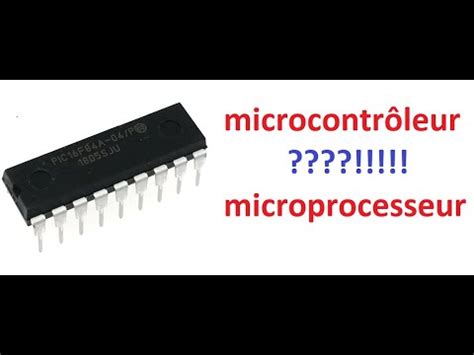 Microcontr Leur Ou Microprocesseur Darija Youtube