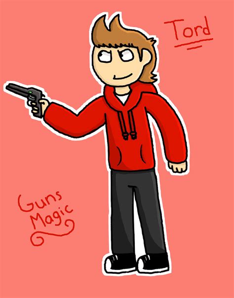 Fairy Tail Eddsworld Crossover Tord Guns Magic By Ambercat993 On