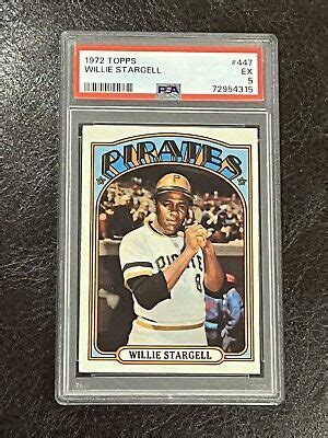 Topps Willie Stargell Psa Ex Hof Pittsburgh Pirates Ebay