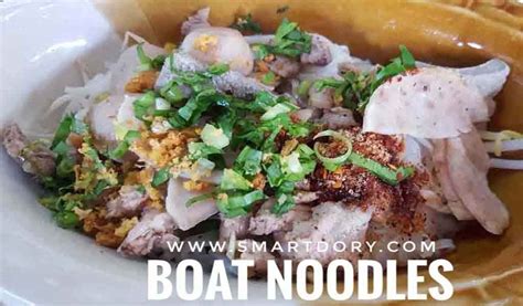 Savor Authentic Thai Boat Noodle Recipe When You Reach Thailand