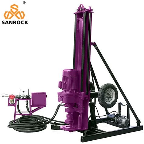 Rock Drilling Rig Hydraulic Bore Hole Mining Equipment Pneumatic