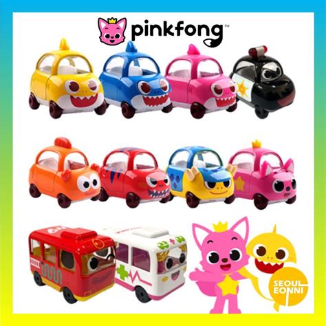 Pinkfong Babyshark Kamicar Mini Car Series Daddy Shark Mommy Shark