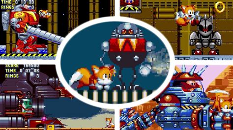 Classic Final Bosses But Tails Sonic Mania Plus Mods Gameplay