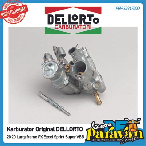 Jual Karbu Karburator Ori Dellorto Italy Vespa Px Excel Sprint