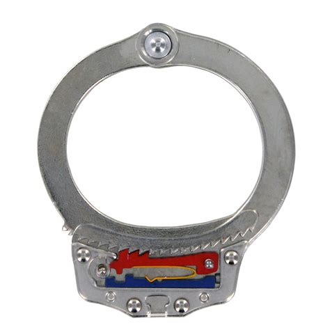 Chicago Color Coded Clear Handcuff Cutaway