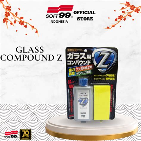 Glass Compound Z 100 Ml - Soft99Indonesia | produk Perawatan Mobil