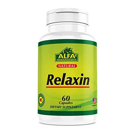 Relaxin 60 Capsules Nutritional Supplement To Fight Stress Anxiety