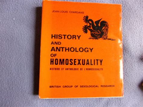 History And Anthology Of Homosexuality By Jean Louis Chardans 1970