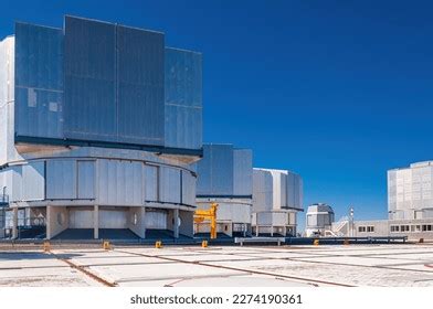 Very Large Telescope Vlt Facility Paranal Stock Photo