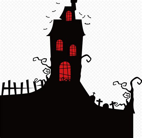 Haunted Castle Silhouette