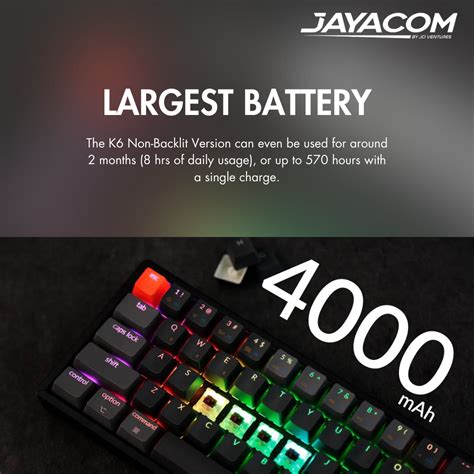KEYCHRON K6 RGB BACKLIGHT WIRELESS MECHANICAL KEYBOARD GATERON G PRO MECHANICAL HOT SWAPPABLE