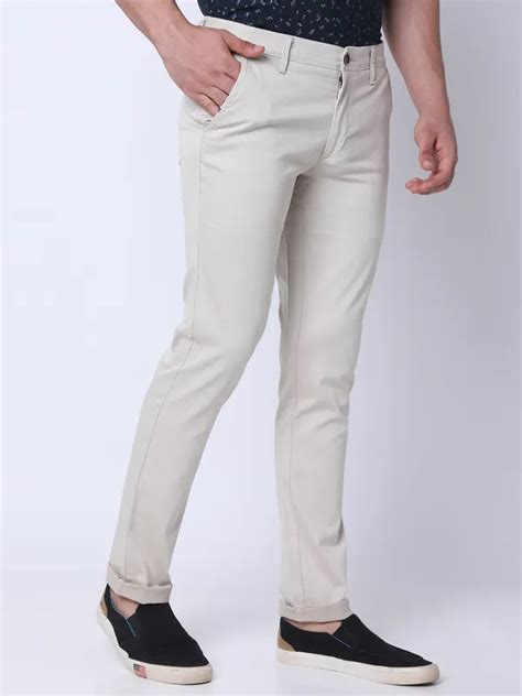 Buy Oxemberg Men Slim Fit Casual Trouser 5oxtr0r0000h5002b 0130 Online