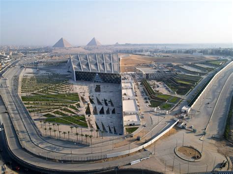 Grand Egyptian Museum Captured Ahead Of Opening In Egypt