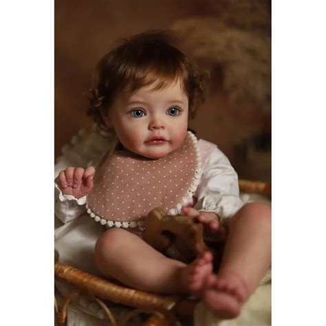 60cm Reborn Toddler Doll Girl Princess Sue Sue Hand Detailed Paiting