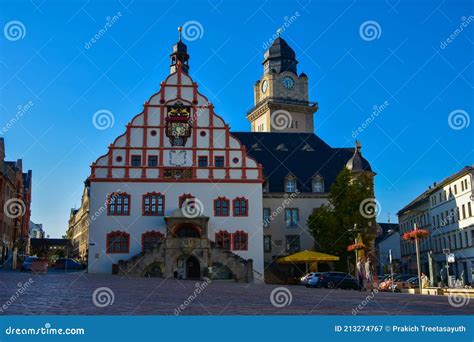 Plauen Germany March Wende Memorial A Monument