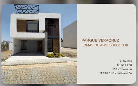 CASA EN VENTA LOMAS DE ANGELOPOLIS III PUEBLA Pinn Portal Inmobiliario