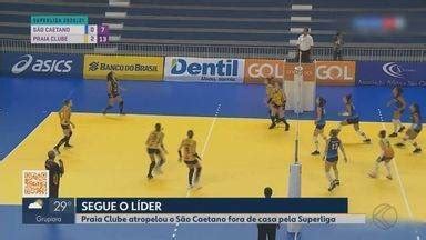 Globo Esporte Triângulo Mineiro Praia Clube vence São Caetano fora de