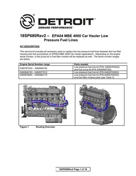 Mbe 4000 Fuel System Diagram