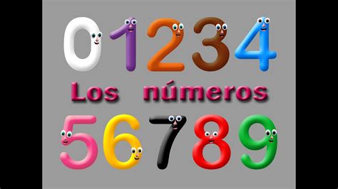 Números Y Colores Para Niños Youtube