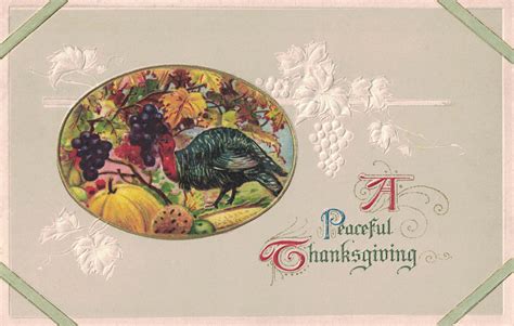 Free Printable Vintage Thanksgiving Postcards • Rose Clearfield