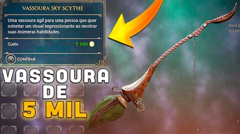 Essa Vassoura Custa Mil Moedas Sky Scythe Hogwarts Legacy Youtube