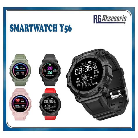 Jual Smartwatch Y56 Jam Tangan Y 56 Pria Wanita Digital Smartwatch