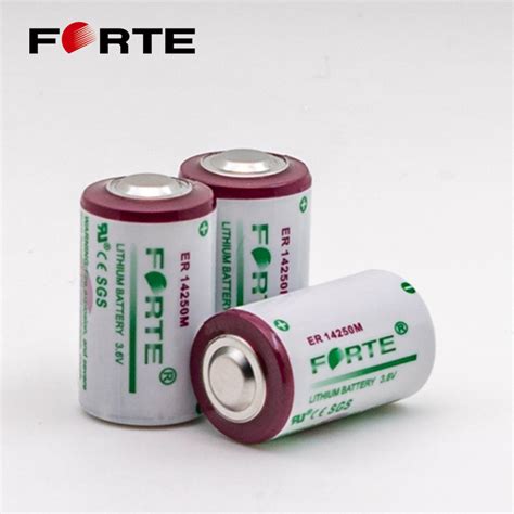 Non Rechargeable 1 2AA Battery Primary 3 6V Bobbin Type Er1250m Li