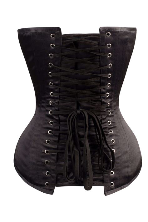 Classic Long Black Waist Taming Corset Corset Story Uk