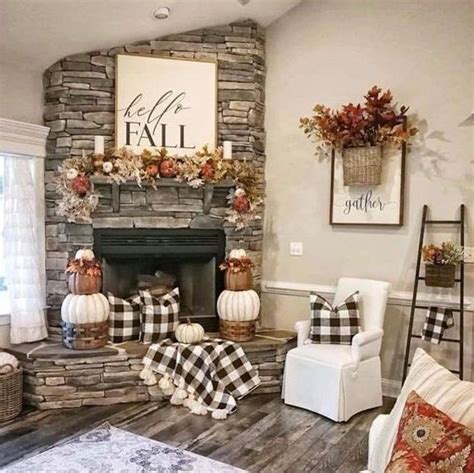 48 Cozy And Inviting Fall Living Room Décor Ideas Digsdigs